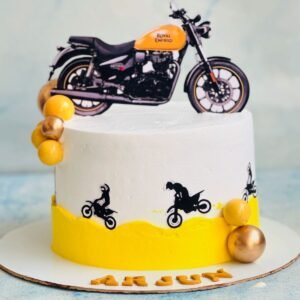 oyal Enfield Bike Theme Cake-2kg